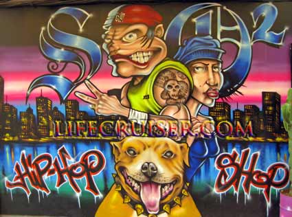 hip hop graffiti wallpapers. Metal Graffiti Hip Hop