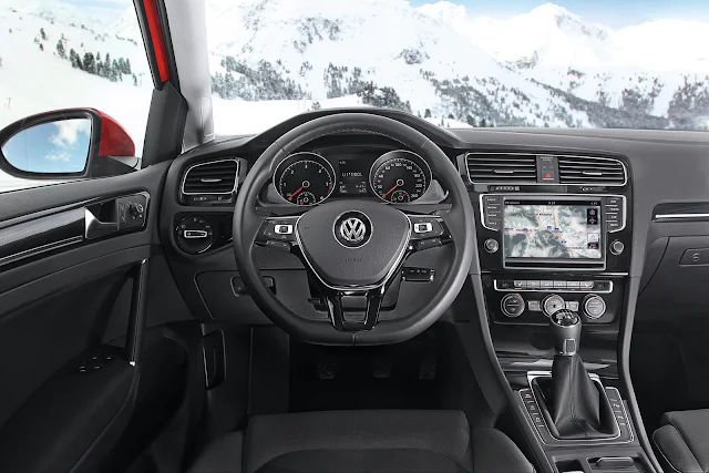 Volkswagen Golf 7 4Motion - interior