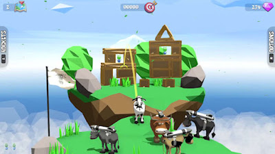 Rocket Cows Game Screenshot 2