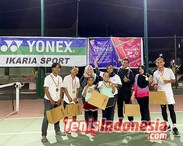 Tennis Training Center Kendari Sukses Gelar Event Pura-Pura Tennis Championship