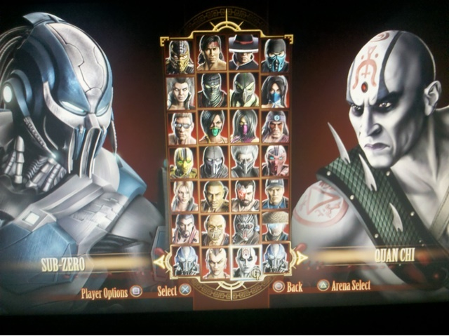 cyber sub zero mortal kombat 9. A image of the Mortal Kombat