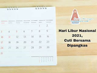 Hari libur nasional 2021