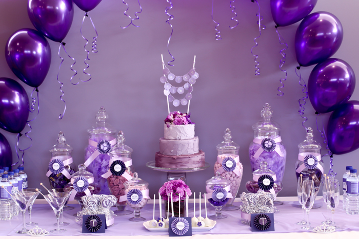 Little Big Company The Blog Purple  Themed Party  by The 