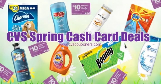 Best CVS Spring Cash Card Deals