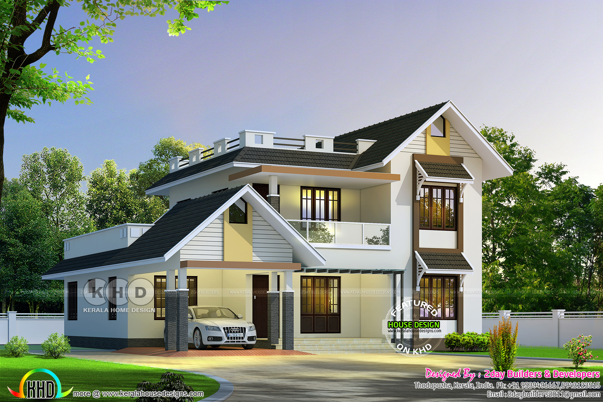 August 2017  Kerala home design and floor plans