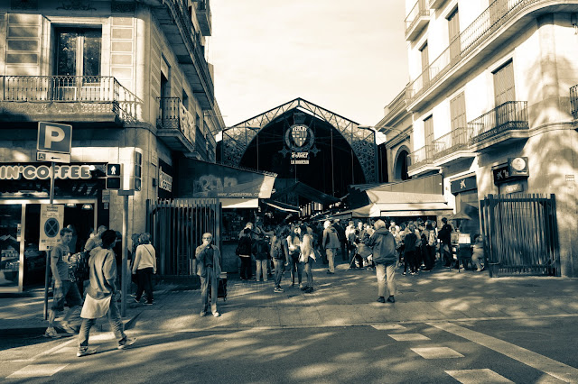 Mercato La Boqueria-Barcellona