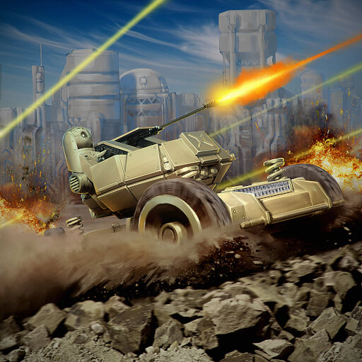 Assault Bots - VER. 0.0.34 (Map Hack - ESP - Enemy Scale) MOD APK