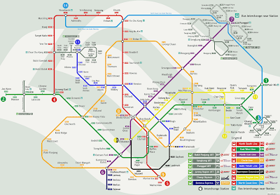 Singapore   on Singapore Guide  Latest Mrt Map Which I Found Useful