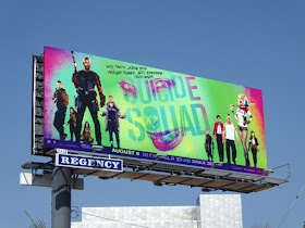 Suicide Squad movie billboard