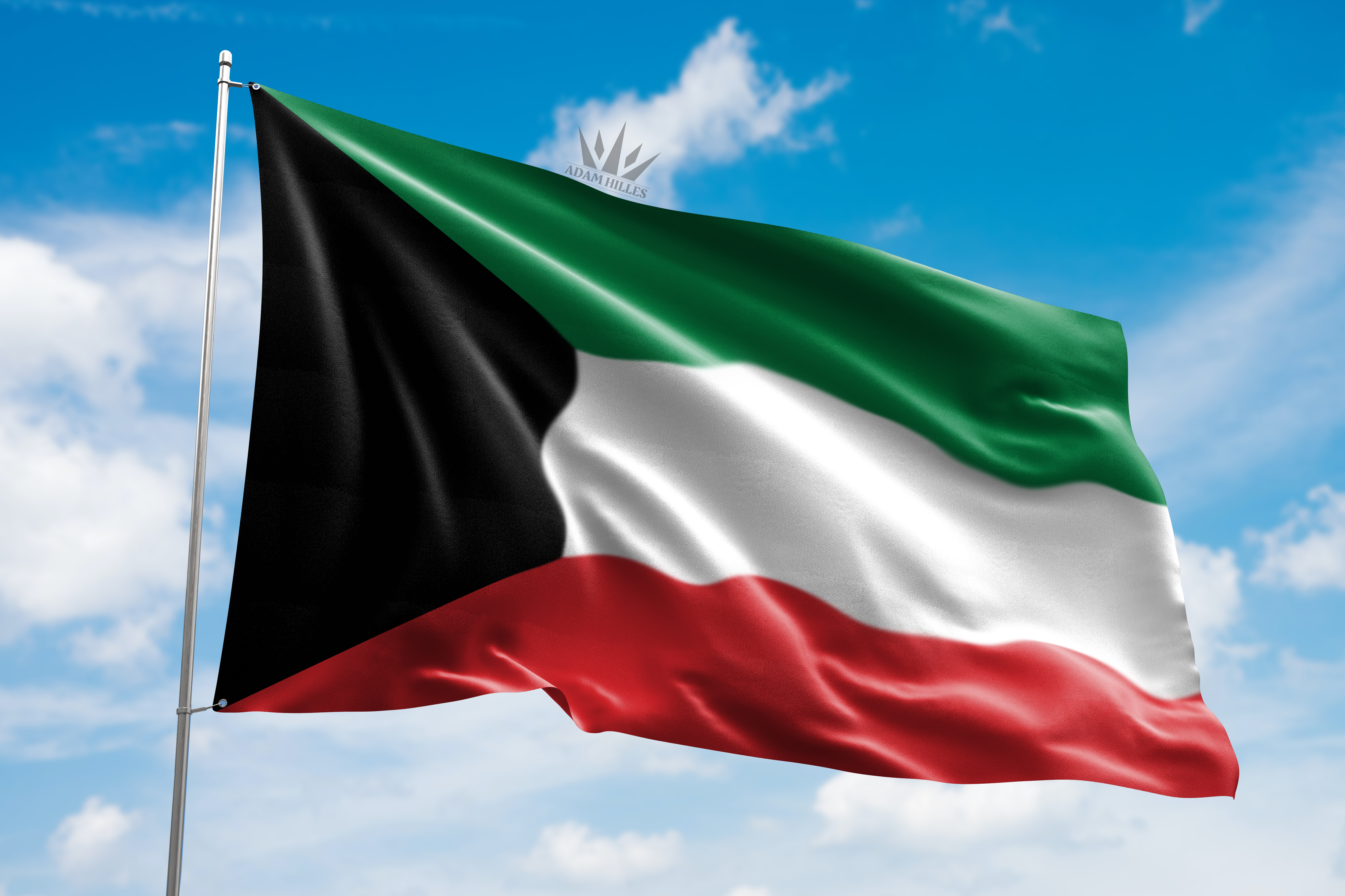 علم الكويت Kuwait Flag