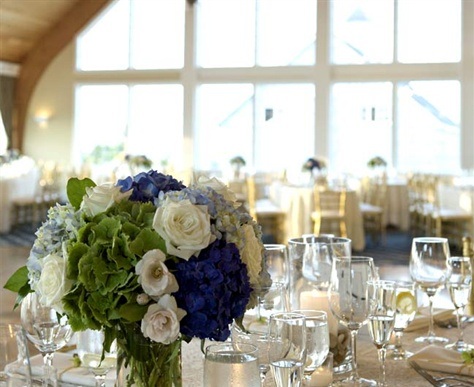 Hydrangea Wedding Centerpieces