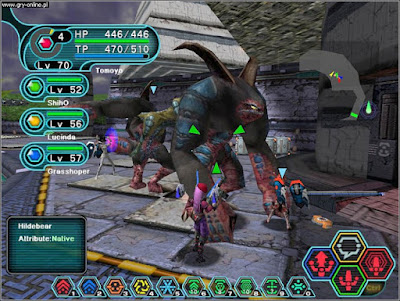 Phantasy Star Online Blue Burst screenshot 1