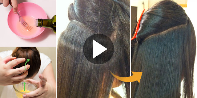 5 Minute DIY - How To Get Straight Hair At Home!