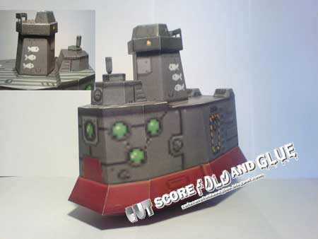 Spotter Boat Papercraft