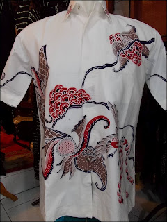 short sleeve batik pekalongan for man