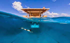 Hotel flutuante em Zanzibar