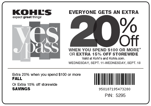 Kohls Coupons Promo Codes - Coupon Code Discount