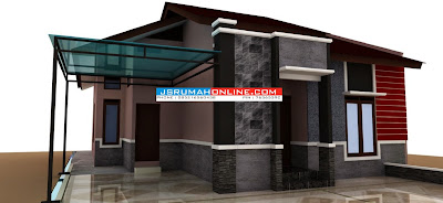 DESAIN RUMAH TYPE 56