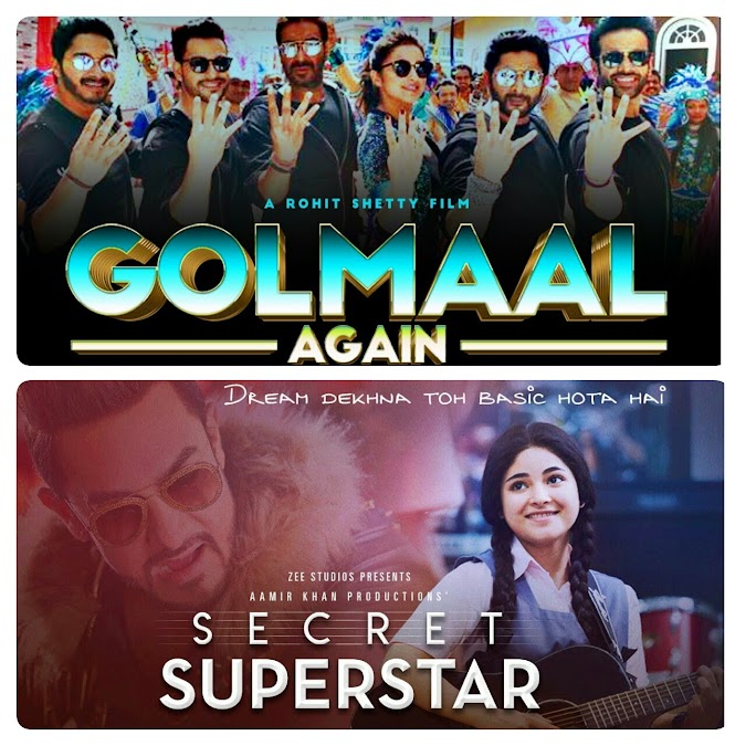 Mampukah Secret Superstar Mengalahkan Golmaal Again?