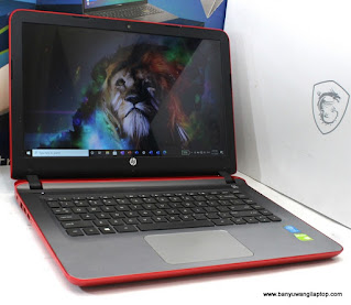 Jual Laptop Gaming HP 14-ab035TX Core i7 Double VGA - Banyuwangi