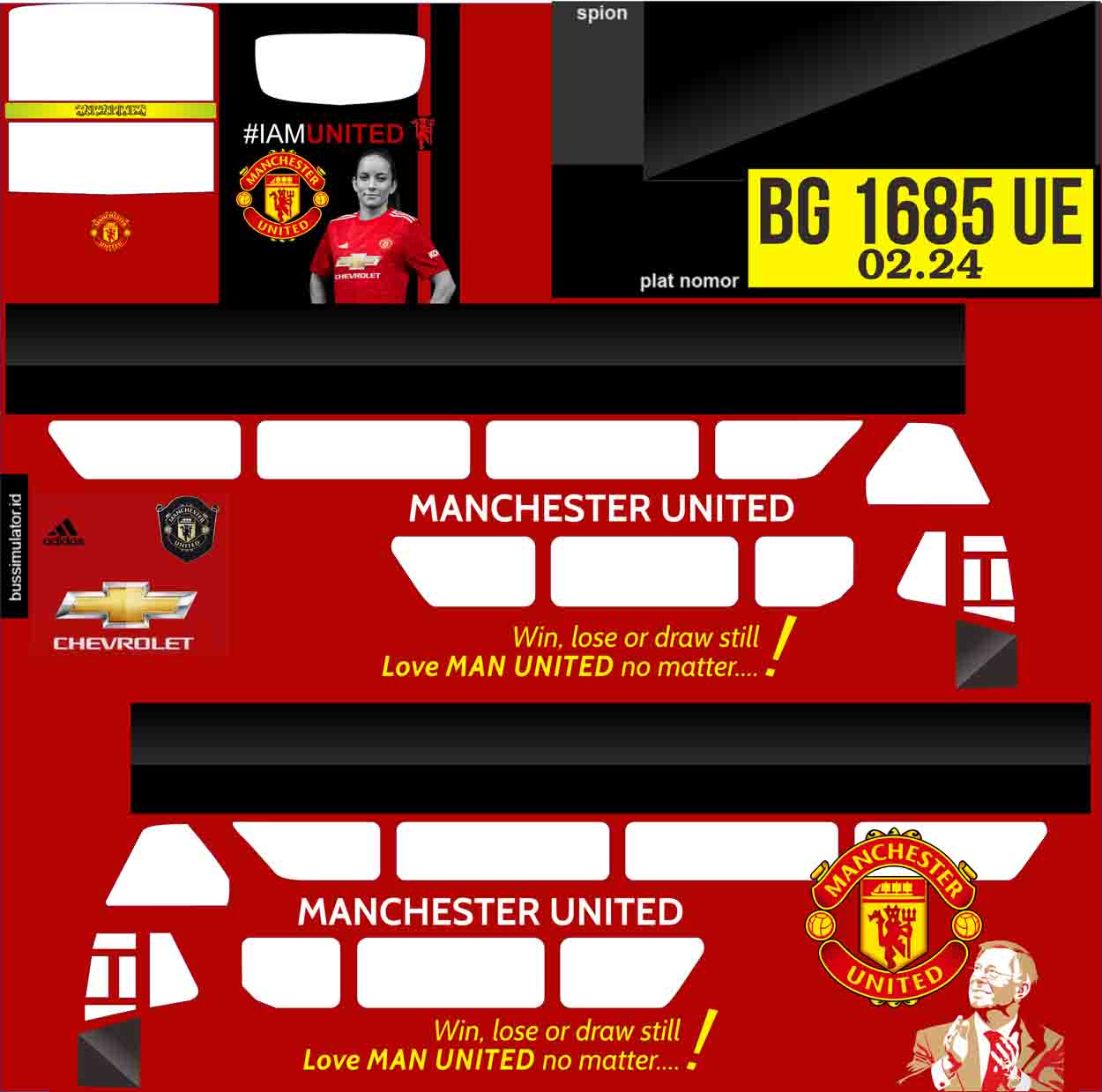 download livery bus manchester united