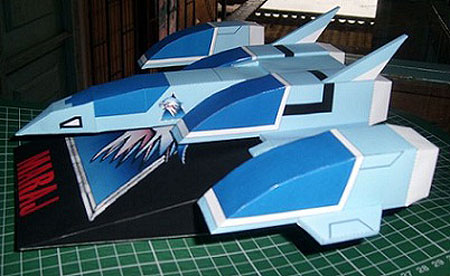 Silverhawks Papercraft Mirage