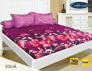 Sprei california motif eolia