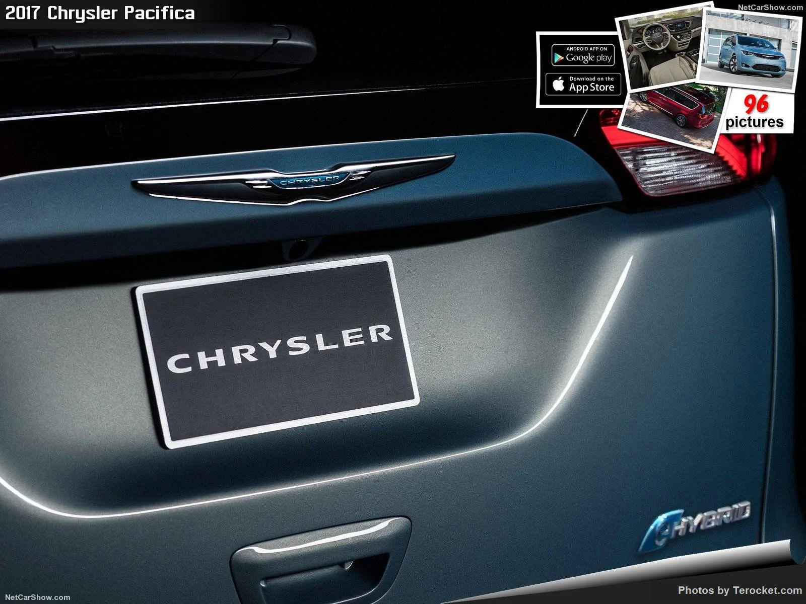 Hình ảnh xe ô tô Chrysler Pacifica 2017 & nội ngoại thất