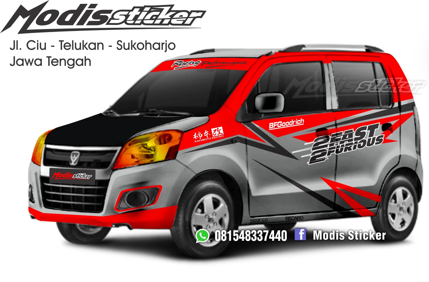 Modifikasi Cutting Sticker Mobil Madiun 2019 Retromodif