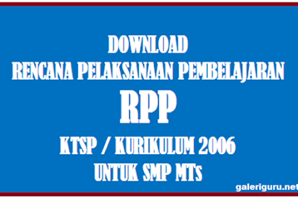 Contoh Rpp TIK SMP/Mts Kelas 7 8 9 KTSP