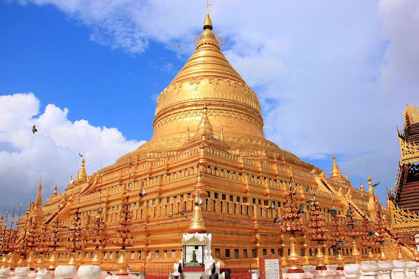 Pagoda Shwe Zi Gon Paya de Bagan