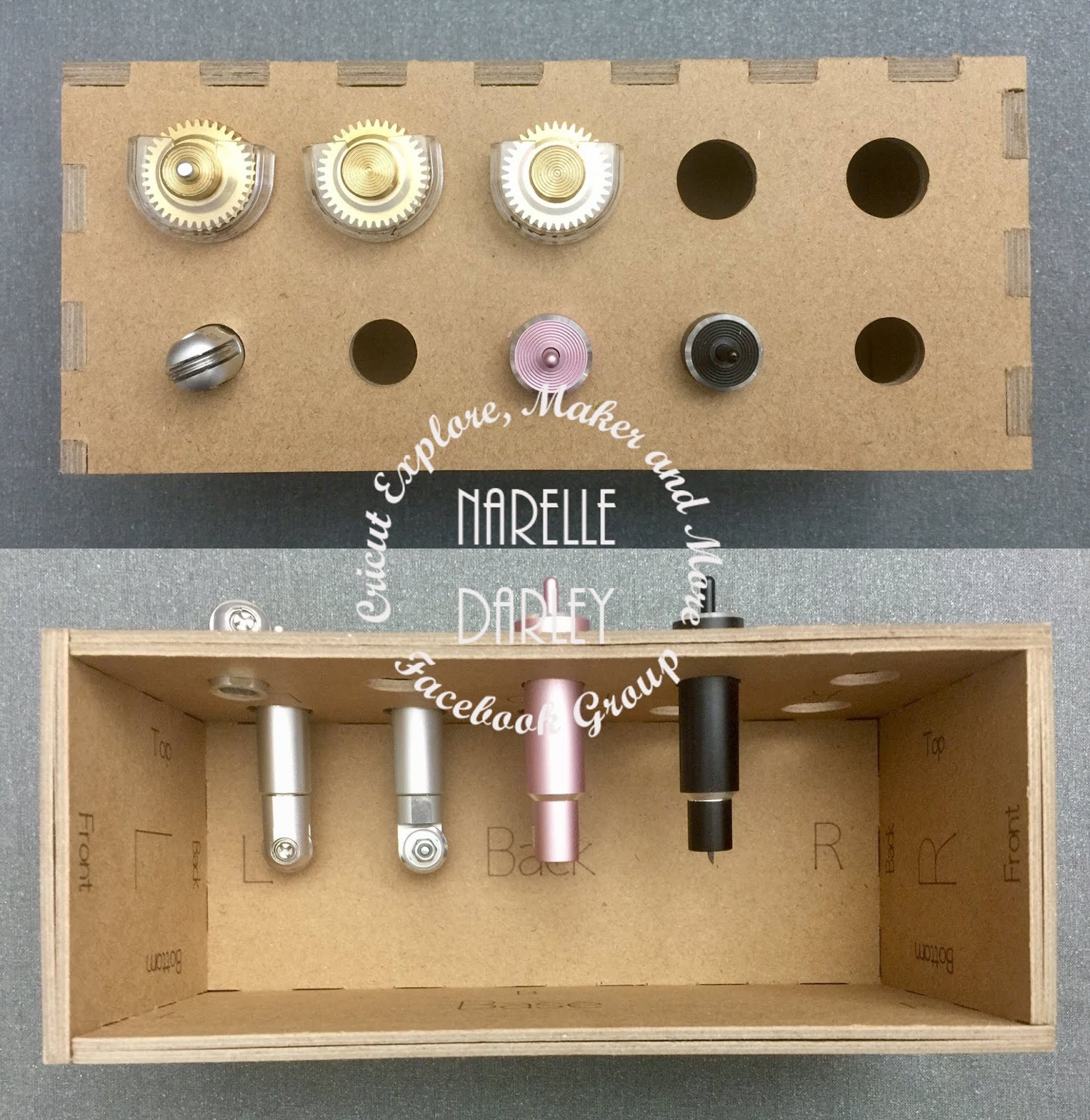 Download The Non Crafty Crafter Cricut Maker Tool Caddy Free File