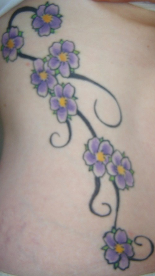 Japanese Cherry Blossom Tattoo Flower Tattoos