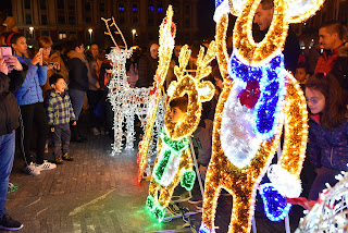 Encendido de las luces navideñas