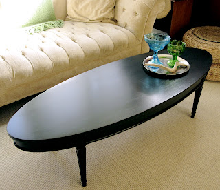 oval coffee table sets