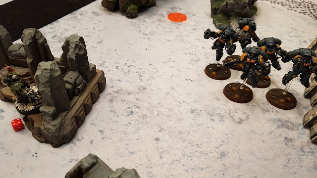 Warhammer 40k battle report - Eternal War -  Crusade - 1000 points - Space Wolves vs The Purge