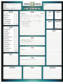 Tara character sheet
