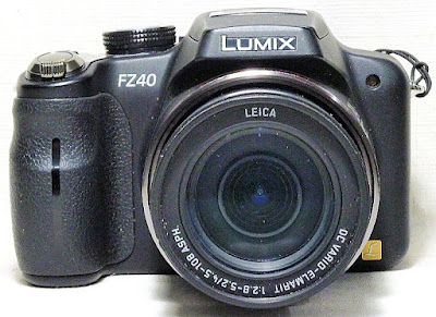 Panasonic Lumix DMC-FZ40/45, Front