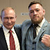 El presidente ucraniano critica al luchador irlandés Conor McGregor por su fotografía con Putin