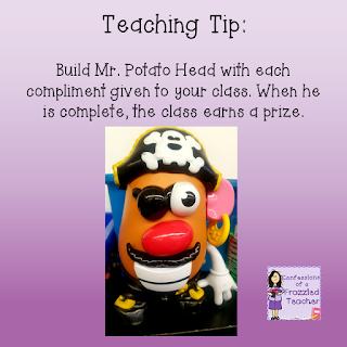 Quick Teaching Tip: Build a Mr. Potato Head with Compliments