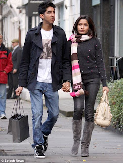 Dev Patel and Freida Pinto photo