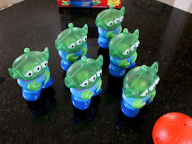 toy story disney parks alien bowling set