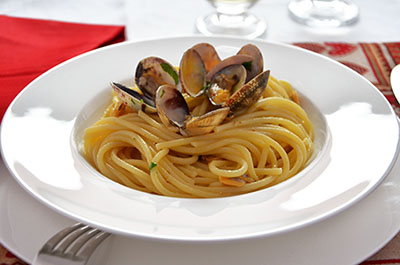 Spaghetti con le vongole