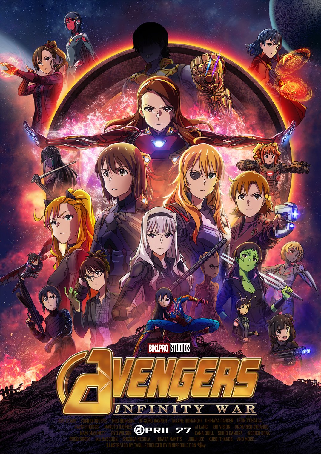 10 Potret Lucu Melebur Jadi Debu Ala Avengers Infinity Wars Ini