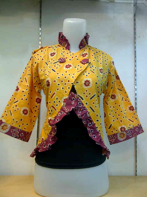 viollyne shop BLOUSE CARDI BLAZER BATIK KERIS  HARGA 