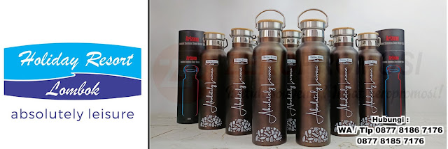 Tumbler Arizona Vacuum Flask Orderan Holiday Resort Lombok