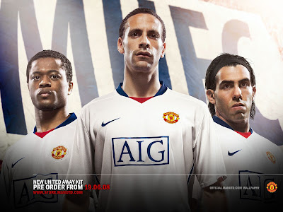 manchester united wallpapers rio ferdinand, evra, teves