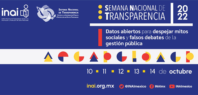 Hoy inicia la Semana Nacional de Transparencia 2022