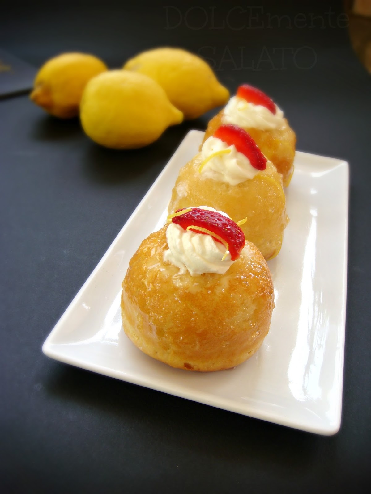 DOLCEmente SALATO: Delizie di babà al limoncello