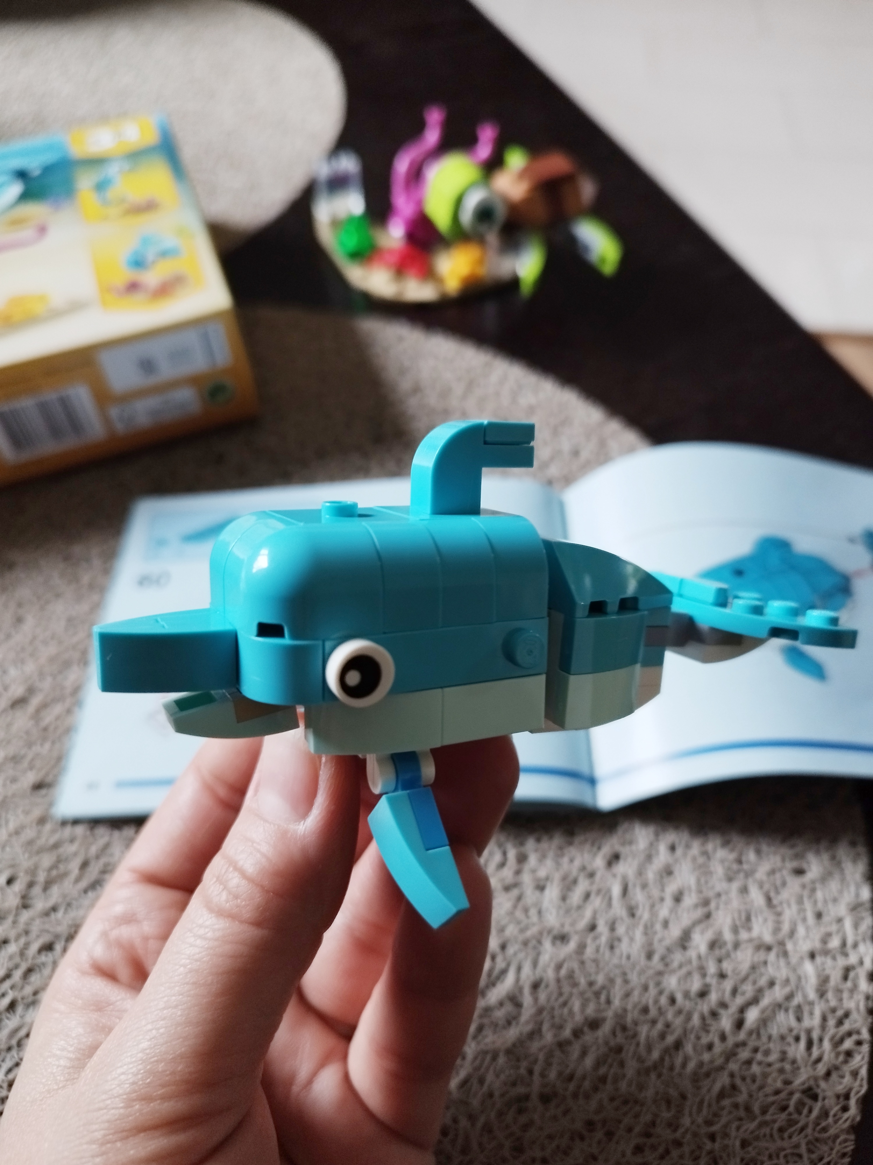 LEGO Creator 3 w 1 delfin i żółw - TaniaKsiazka.pl